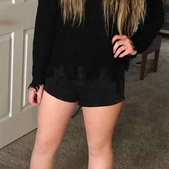 ‎Denim “Booty” Shorts - Picture 4 of 14